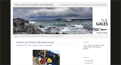 Desktop Screenshot of galesstormgathering.com